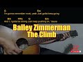 Bailey Zimmerman - The Climb Easy Guitar Chord & Lyrics (cover)