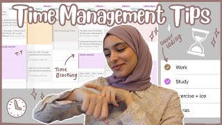 TOP TIME MANAGEMENT TIPS & TRICKS | from a 2nd year med student, best tips that worked for me(*^ω^*)