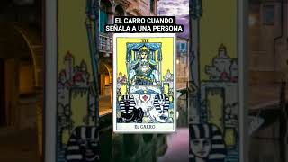 EL CARRO CUANDO SEÑALA A UNA PERSONA #aprendertarot #tarot #arcanosmayores
