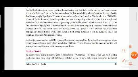 11th computer ch2 animation tool - synfig part 1