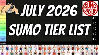 Sumo Tier List! July (Nagoya) 2026 Rankings
