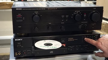 Denon PMA 560&Philips Sound Project 6494&Richard Allan RA-82L Labirinth