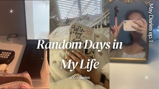 RANDOM DAY IN MY LIFE | May Diaries + mini concert, wind down, makeup