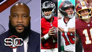 ESPN reacts to NFL Preseason Broncos school Tua Falcons Bucs beat Jets Commanders rout Dolphins
