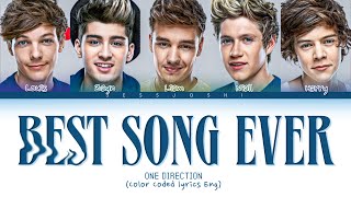 One Direction - Best Song Ever Color Codeds