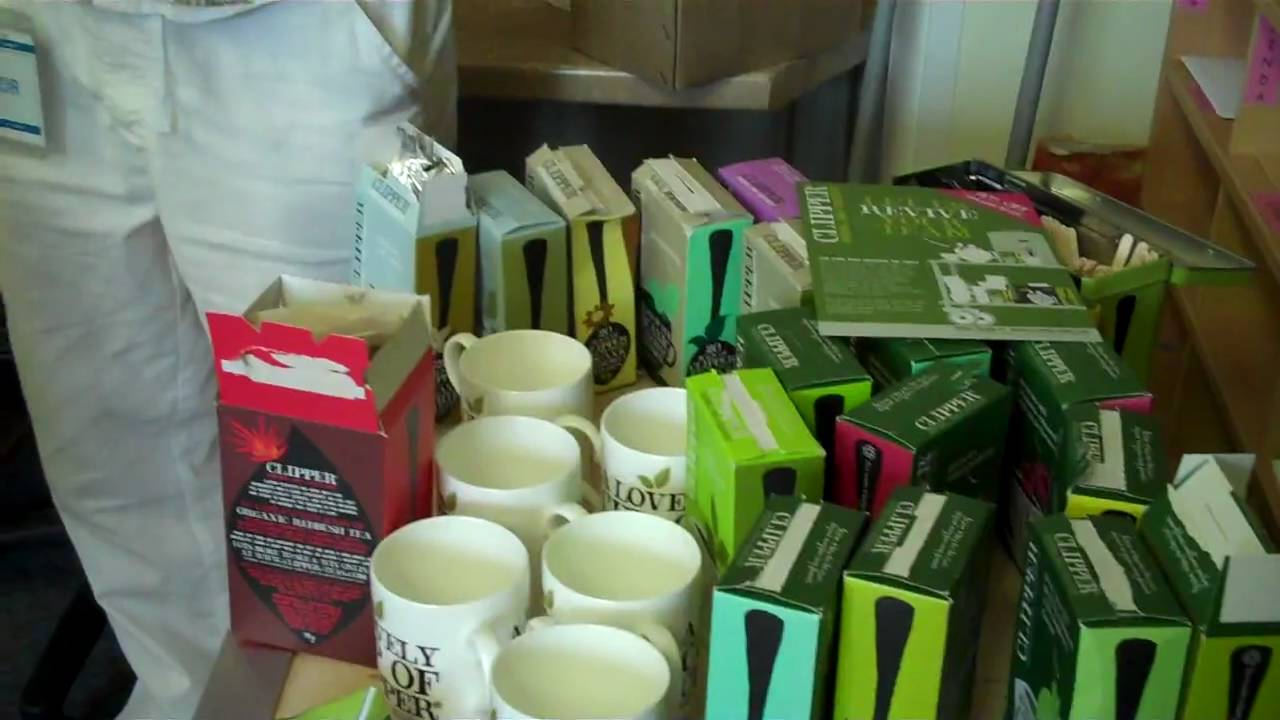 Green Tea - Clipper Tea Team Visits Cheltenham 1