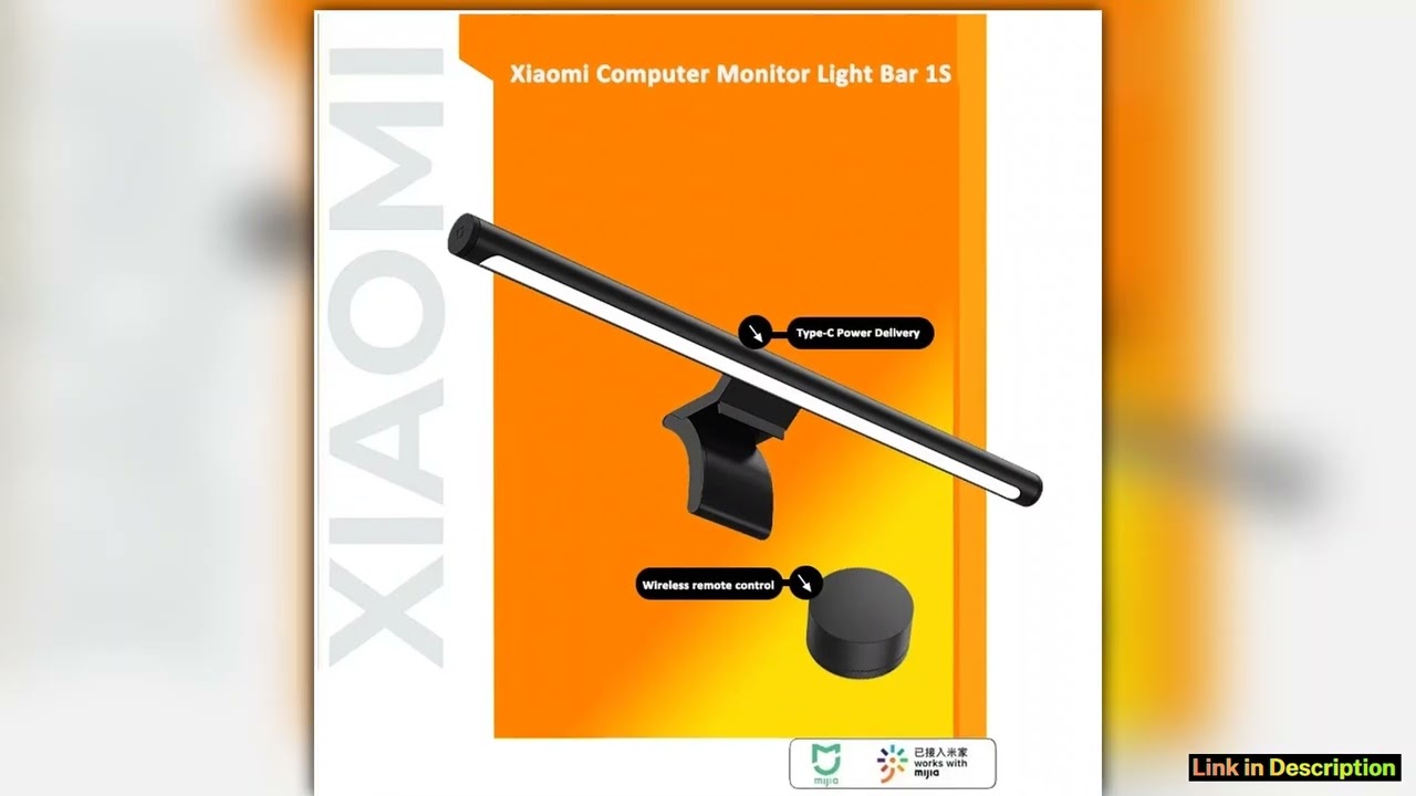 XIAOMI MIJIA Computer Monitor Light Bar 1S Suitable for PC Monitor LED Light Screen Hanging Light S