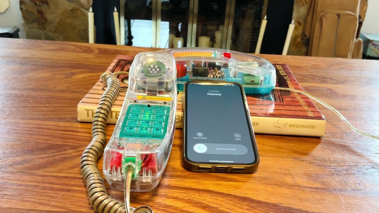 Bell South Transparent Clear Phone Calling My Cell