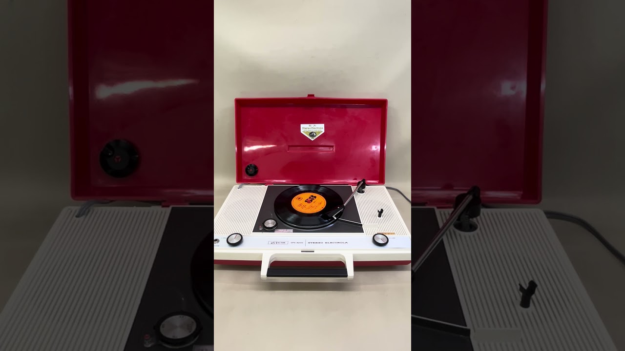 Victor ビクター ポータブル レコードプレーヤー SPE-8200 元箱付