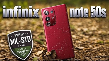 infinix Note 50S durability test drop test military grade MIL-STD 810H Test