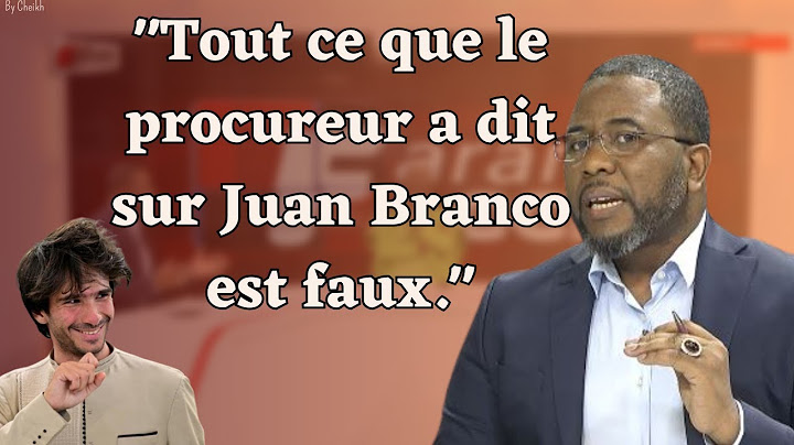 Bougane Gueye : "Tout ce que le procureur a dit sur Juan Branco est faux."