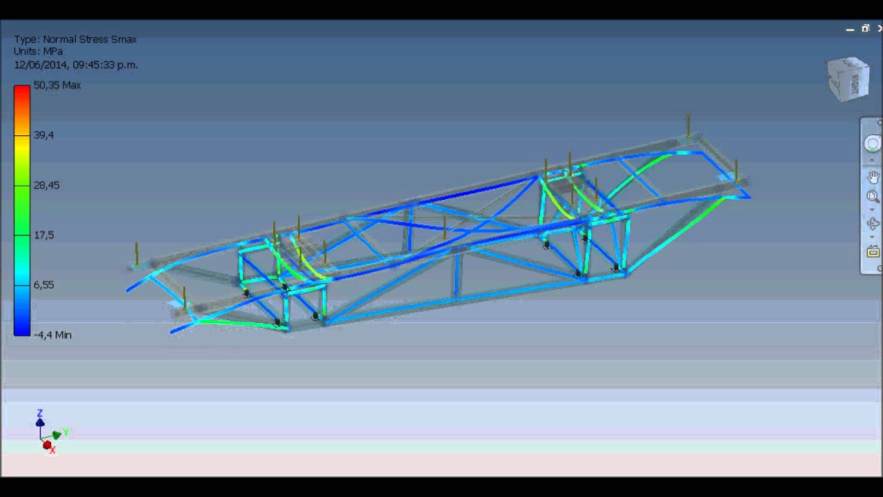 Frame analysis vs Stress analysis YouTube