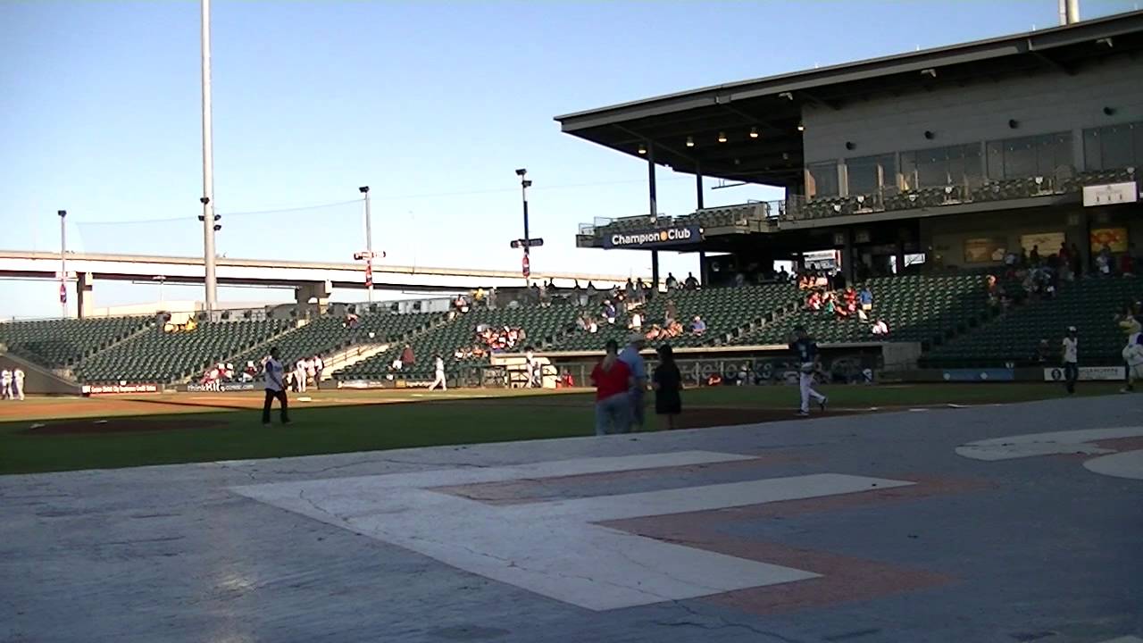Ruben Tescano First Pitch ( Corpus Christi Hooks ) YouTube
