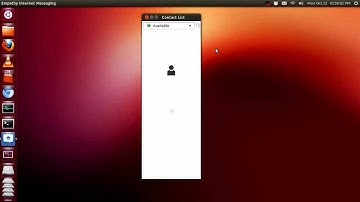 Ubuntu 12.10 Introduction Video #3 - Emapthy Internet Messaging