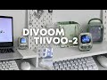 unboxing divoom tiivoo-2🌱study with me ✧˖° bluetooth speaker, aesthetic, pomodoro, pixel art