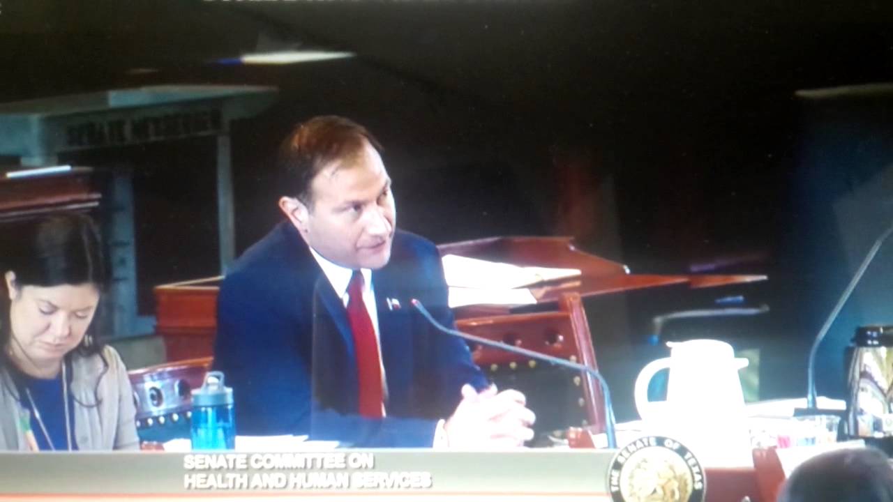 Texas Optometry Testimony, SB 577 YouTube