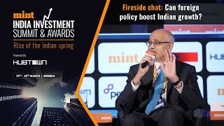 Can Foreign Policy Boost Indian Growth | Former Foreign Secretary Vijay Gokhale at Mint Summit