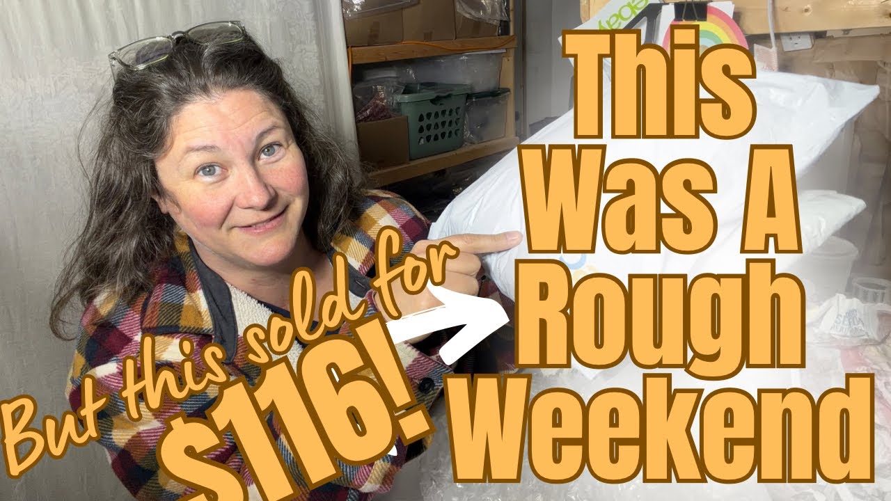 What sold over the weekend on eBay and Poshmark? Not much, but one BOLO! Ship with me! 