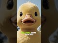 A giant duck attacked the school?? shorts #funnyanimals #giantduck #viralshorts