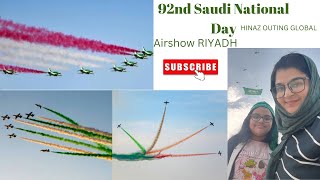 92nd National Day Saudi Arab || Air Show Riyadh || National day Celebration Part 1