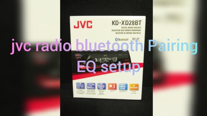 KD-DB902BT Autoradio-CD/USB 1DIN, Bluetooth et Radio numérique