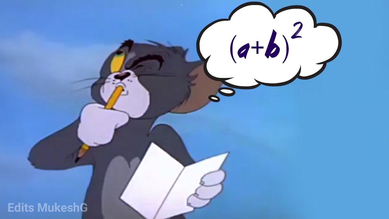 Math Exam  Funny meme  Tom and Jerry  Edits MukeshG