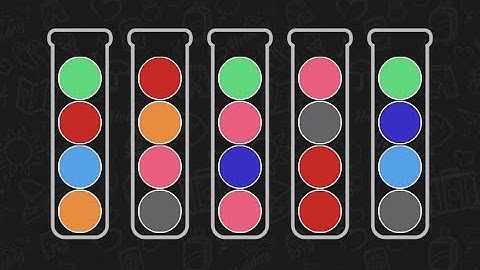 Ball Sort Puzzle Level 84 Solution