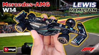 Mercedes-AMG W14 Lewis Hamilton Bburago Signature 1:43 | Review