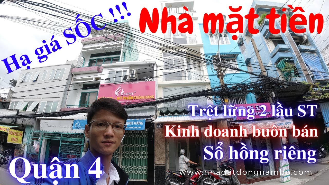 nhà sách quận 4 2022 Update (Đã bán) Bán nhà Mặt tiền Quận 4, đường Xóm Chiếu P16 Quận 4. Nhà 3 tầng, 3PN 4WC, sổ hồng riêng