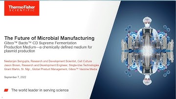 The future of microbial manufacturing: Chemically defined medium for protein and plasmid production