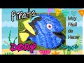 Cómo hacer una piñata de Dory paso a paso de cartón #buscandoadory / #piñatadory