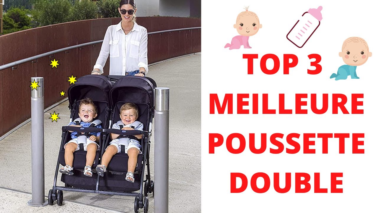 top poussette double