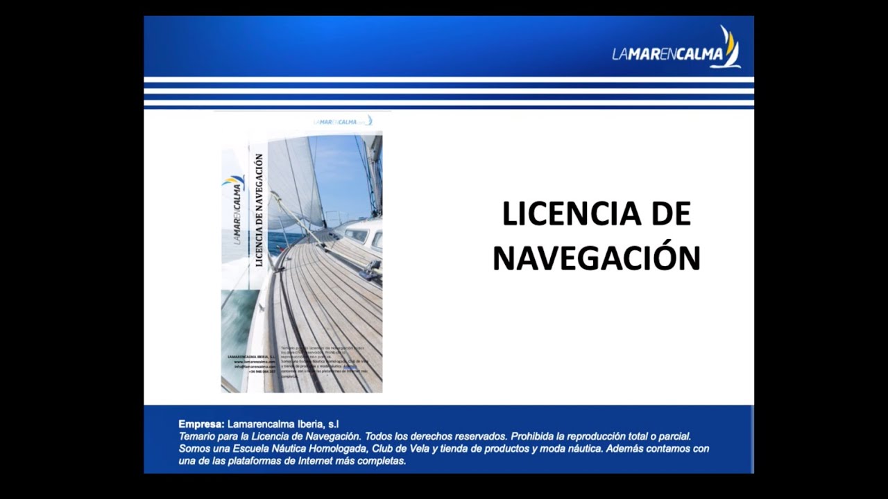 curso licencia navegacion la herradura