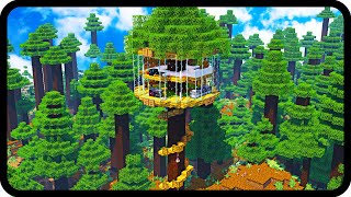 Minecraft How To Build A Treehouse - Minecraft Treehouse Tutorial