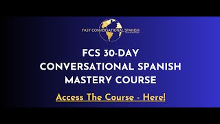 30-DAY CONVERSATIONAL SPANISH