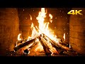 Slow Burning Fireplace 12 Hours With Tranquil Fire Glow Rustling Flames For Emotional Rest 