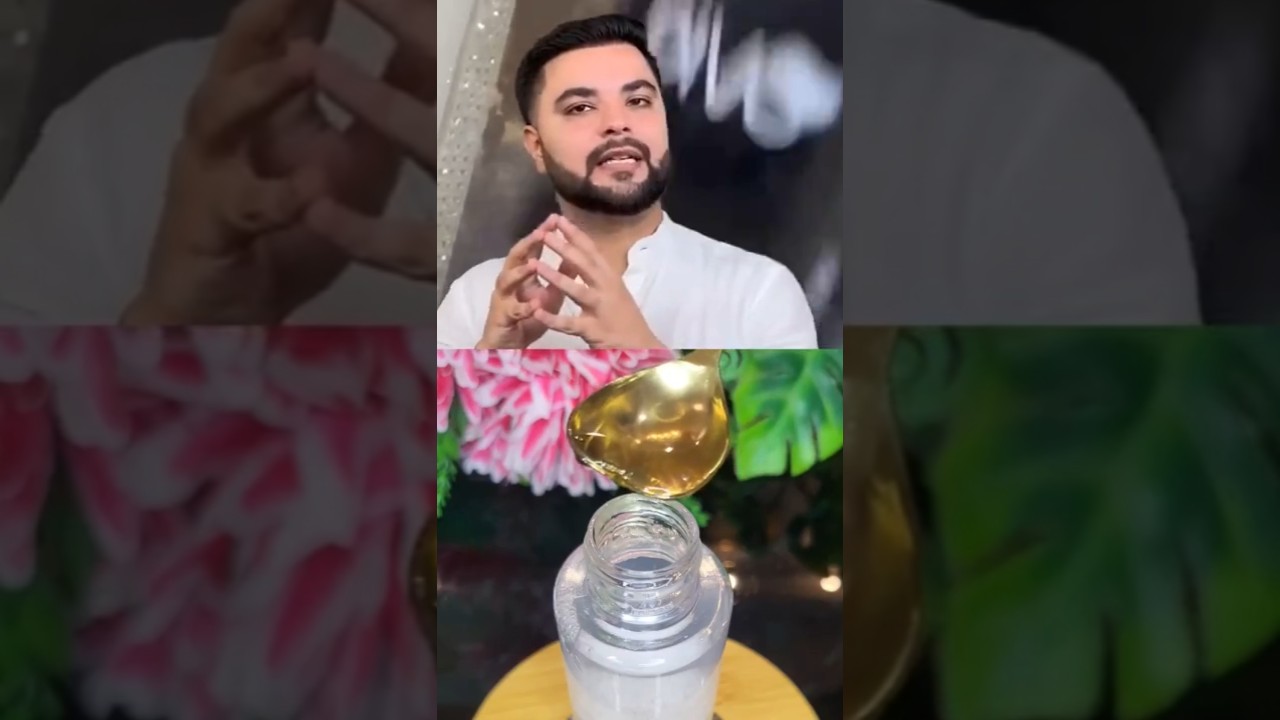 DIY Glass Skin Secret! ✨ Pre-Face Wash Liquid For Plump, Soft & Glowing Face | Glowing face secrets