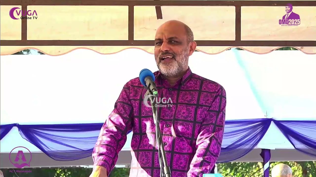 @vugaonlinetv: #JUSSA ASHINDWA KUZUIA HISIA ZAKE MTAMBWE AMKUMBUKA MAALIM SEIF #ACT #OMO25 #MTAMBWE