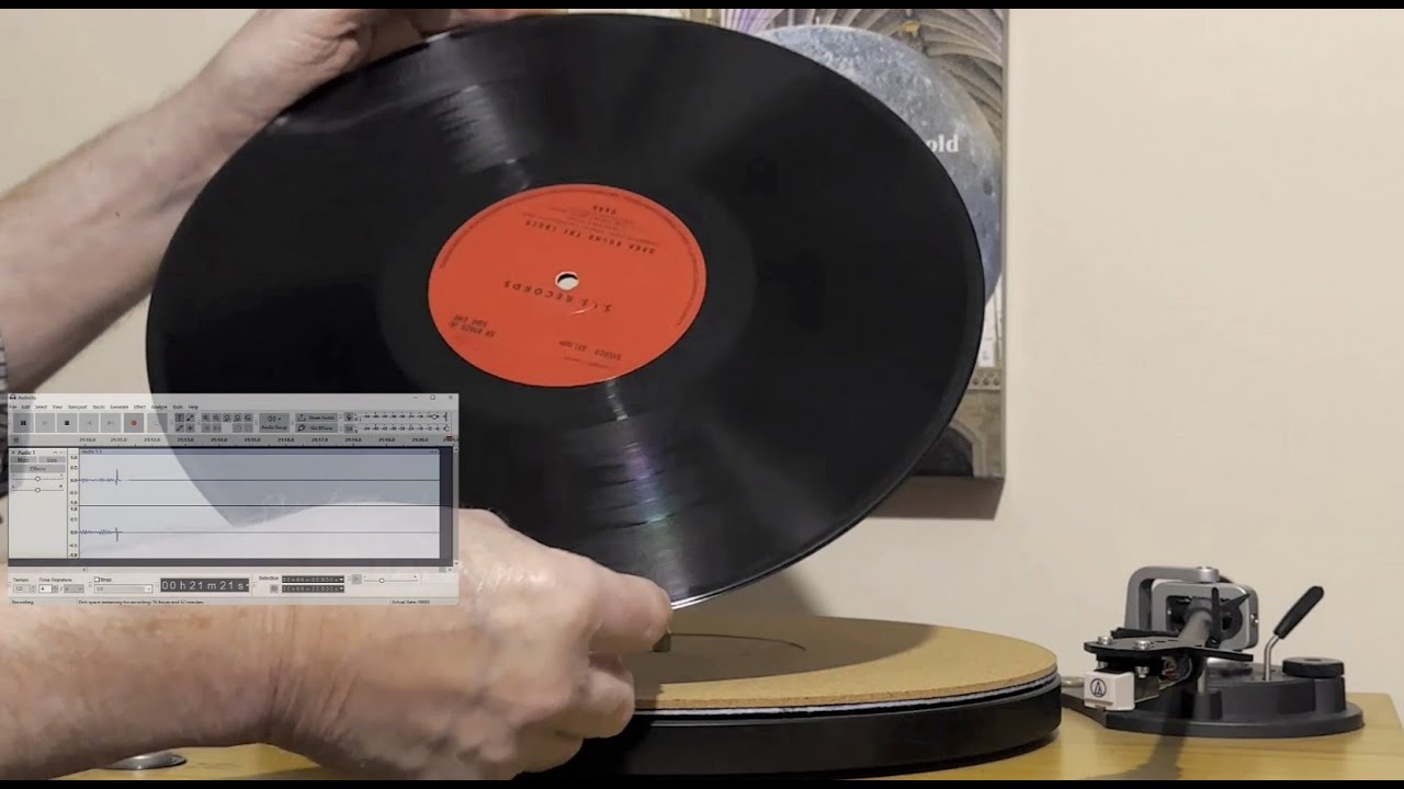 Dark Round The Edges Original LP, B&W Single Sleeve + Booklet, For Sale - See Description.