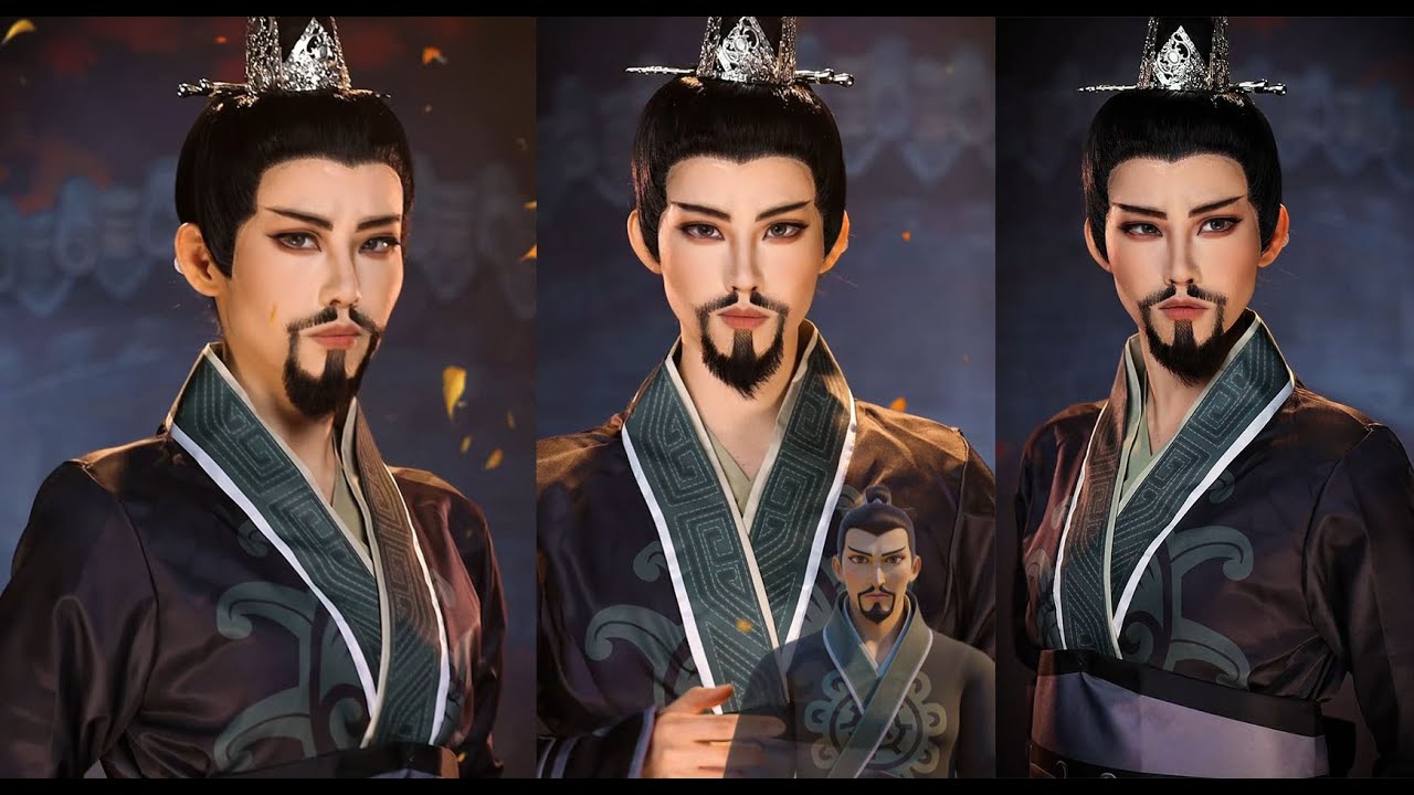 這些年我天天都用功，從沒偷過懶哦，可爲什麽變成了遺憾#makeup #makeuptutorial #美妝教學 #挑战100个反派角色 #哪吒2角色cos