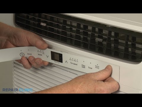 Control Panel Overlay - Frigidaire Air Conditioner FFTA0833U10