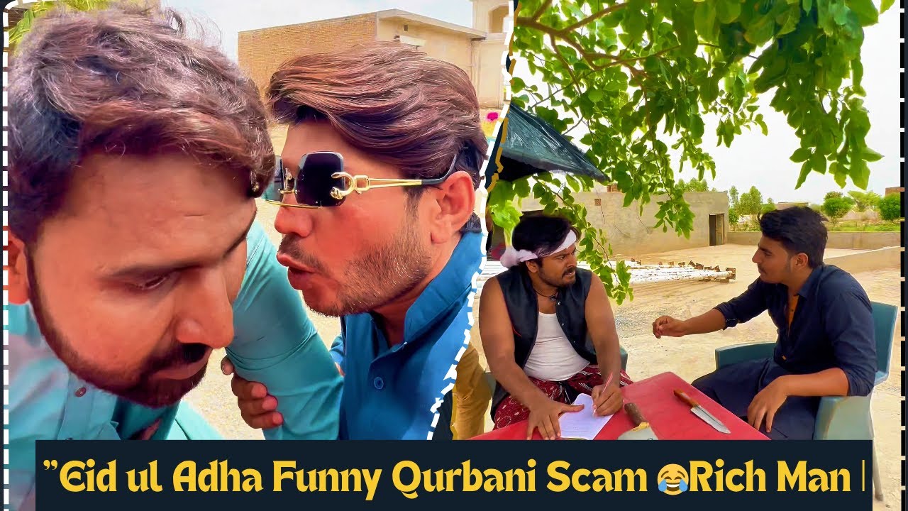 Eid ul Adha Funny Qurbani Scam 😂  Butcher Gets Tricked by Fake Rich Man| 