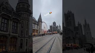 Ganteblgica Ciudad Magica Medieval   blgica europe viajesporelmundo turismo