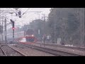 Indian Railways || Freaky Accident.. Train Crushes Cycle and the Loco Pilot applies Emergency Brakes