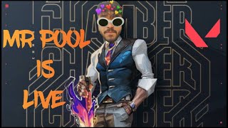 Valorant with MrPooL Let's Grind  I Valorant Live Stream I Mr Pool is Live