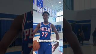 The Sixers are ready for Abu Dhabi! #NBAinAbuDhabi