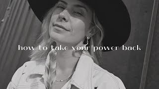 One Powerful Way To Stop Giving Your Power Away To Other People