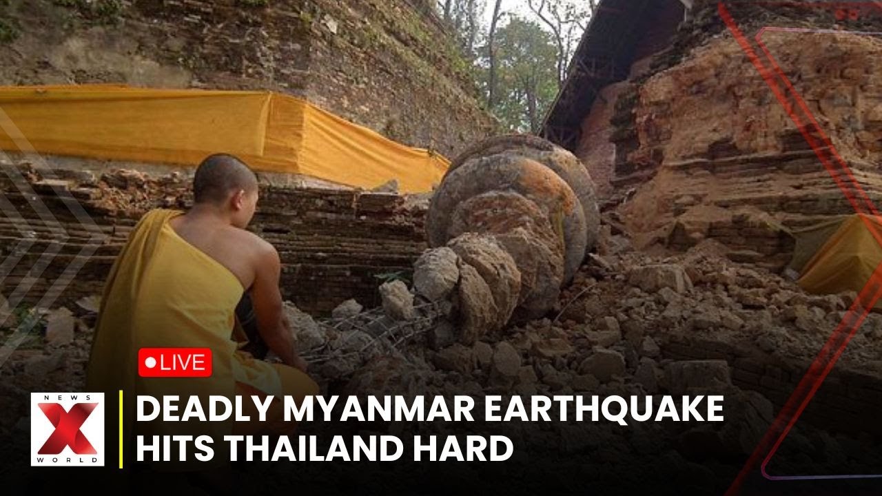 Myanmar Earthquake Live Update | 19 Dead in Thailand After Myanmar Earthquake Disaster | NewsX World