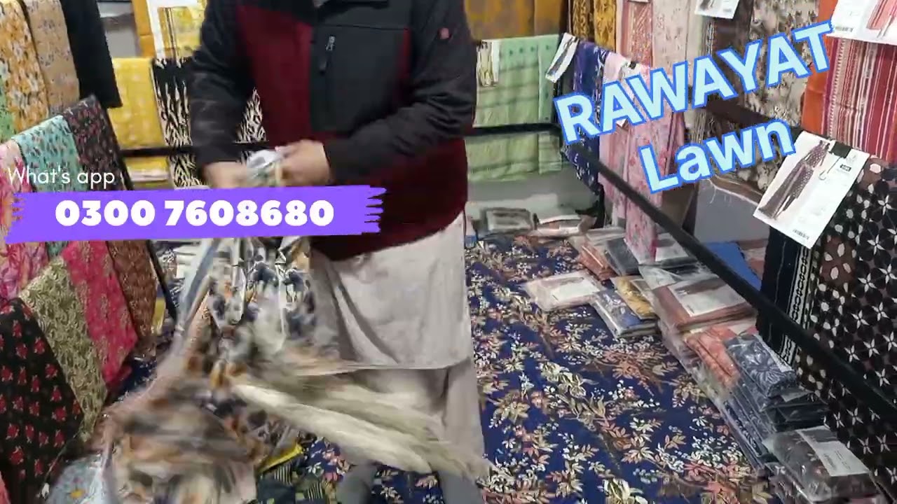 RAWAYAT LAWN 3PC ON SALE