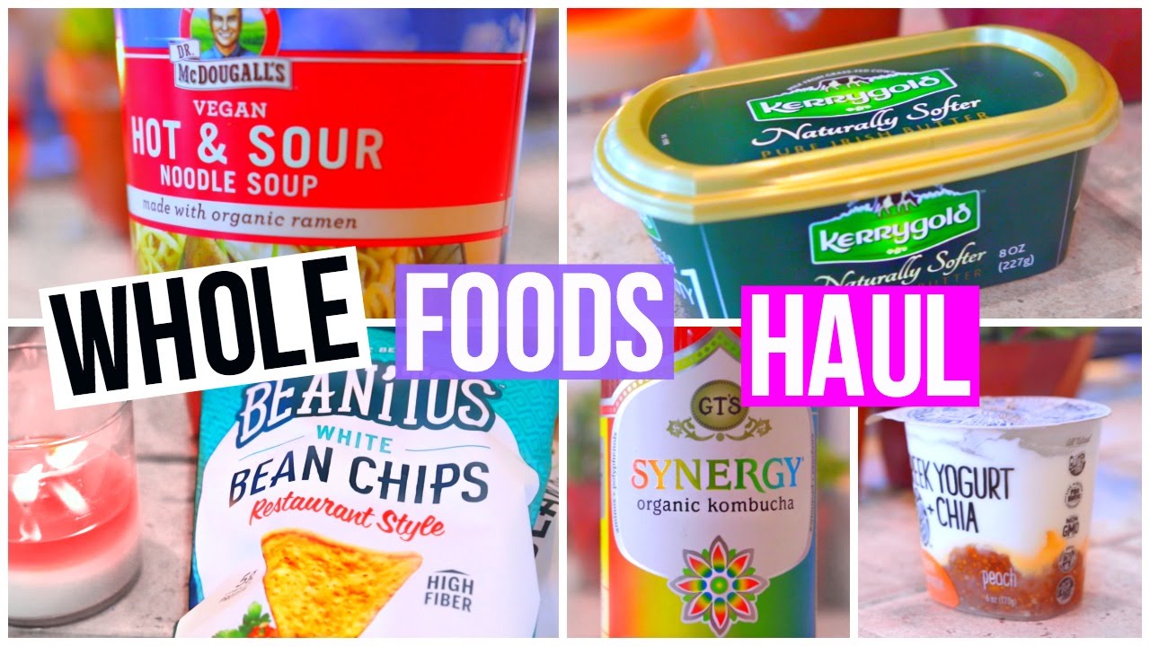 HUGE WHOLE FOODS GROCERY HAUL!